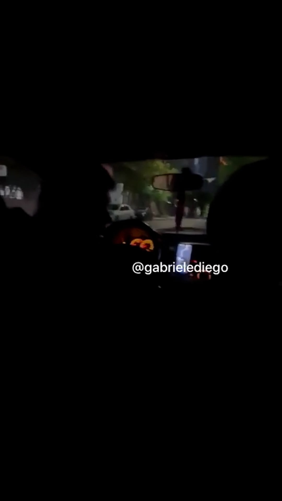 La discusión entre el chofer y Florencia se desató en pleno viaje hacia el barrio porteño de Palermo