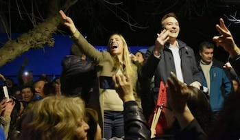 María Emilia y Martín Soria