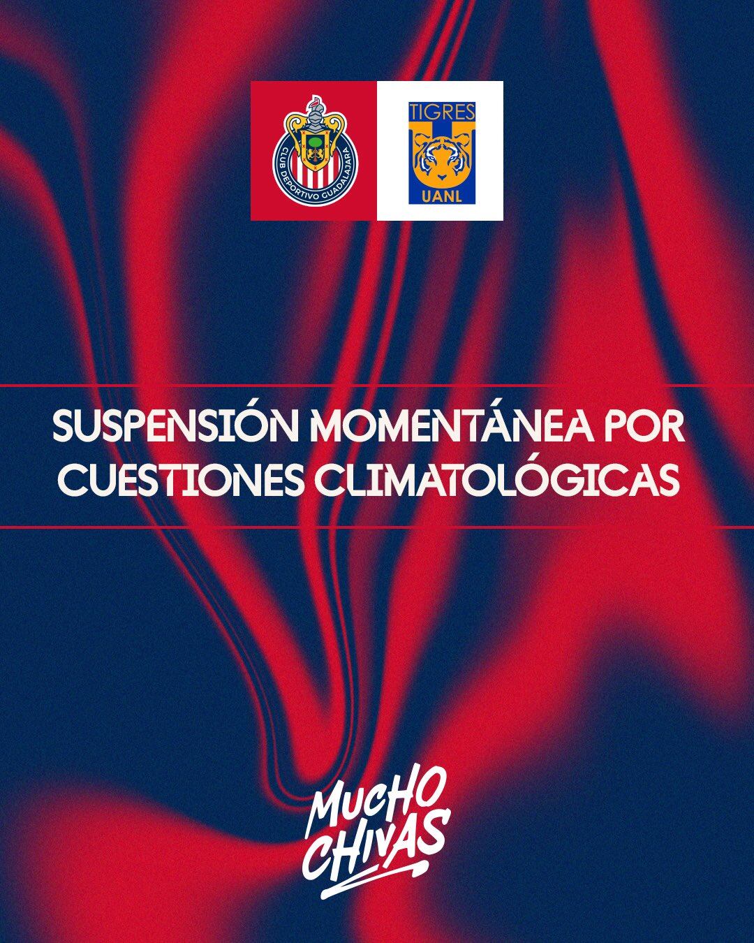 Chivas vs Tigres EN VIVO: minuto a minuto el partido está retrasado por la lluvia en Jalisco Chivas vs Tigres EN VIVO: minuto a minuto el partido está retrasado por la lluvia en Jalisco