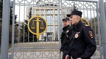 La Fiscalía rusa pidió siete