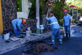 Cuadrilla de ANDA interviene fuga