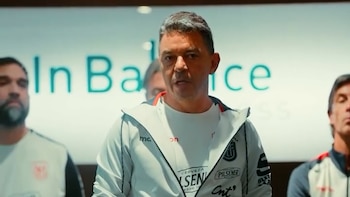 Ecuador mostró el detrás de escena del primer discurso de Marcelo Gallardo al frente de su seleccionado nacional