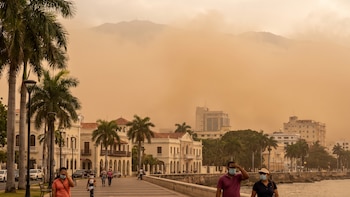 La nube de polvo del Sahara degradará el aire en República Dominicana