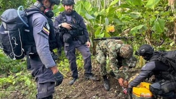Ejército encontró caleta con explosivos