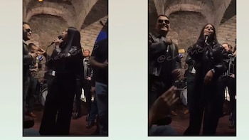 Nodal y Ángela interpretaron una