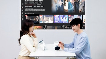 El proyector Freestyle+ de Samsung