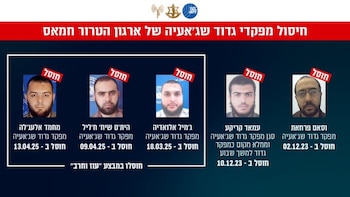 Israel abatió a un comandante