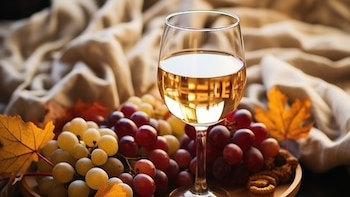 Las uvas son ricas en