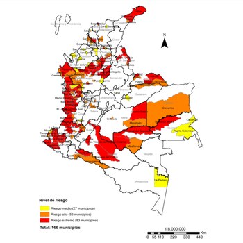Mapa de riesgo electoral de