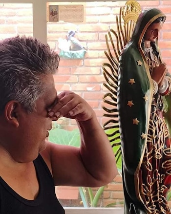 virgen que llora en morelia