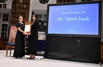 Betlehem Isaak recibió el Premio