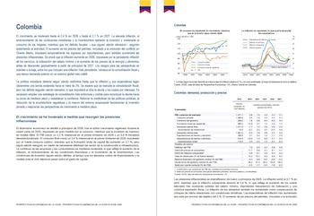 El informe de la Ocde destaca que la inflación en Colombia alcanzó el 5,7% en abril y se mantendría alta hasta 2027 por presiones en alimentos y servicios - crédito Ocde