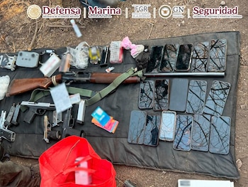 Decomiso de armas en Morelos