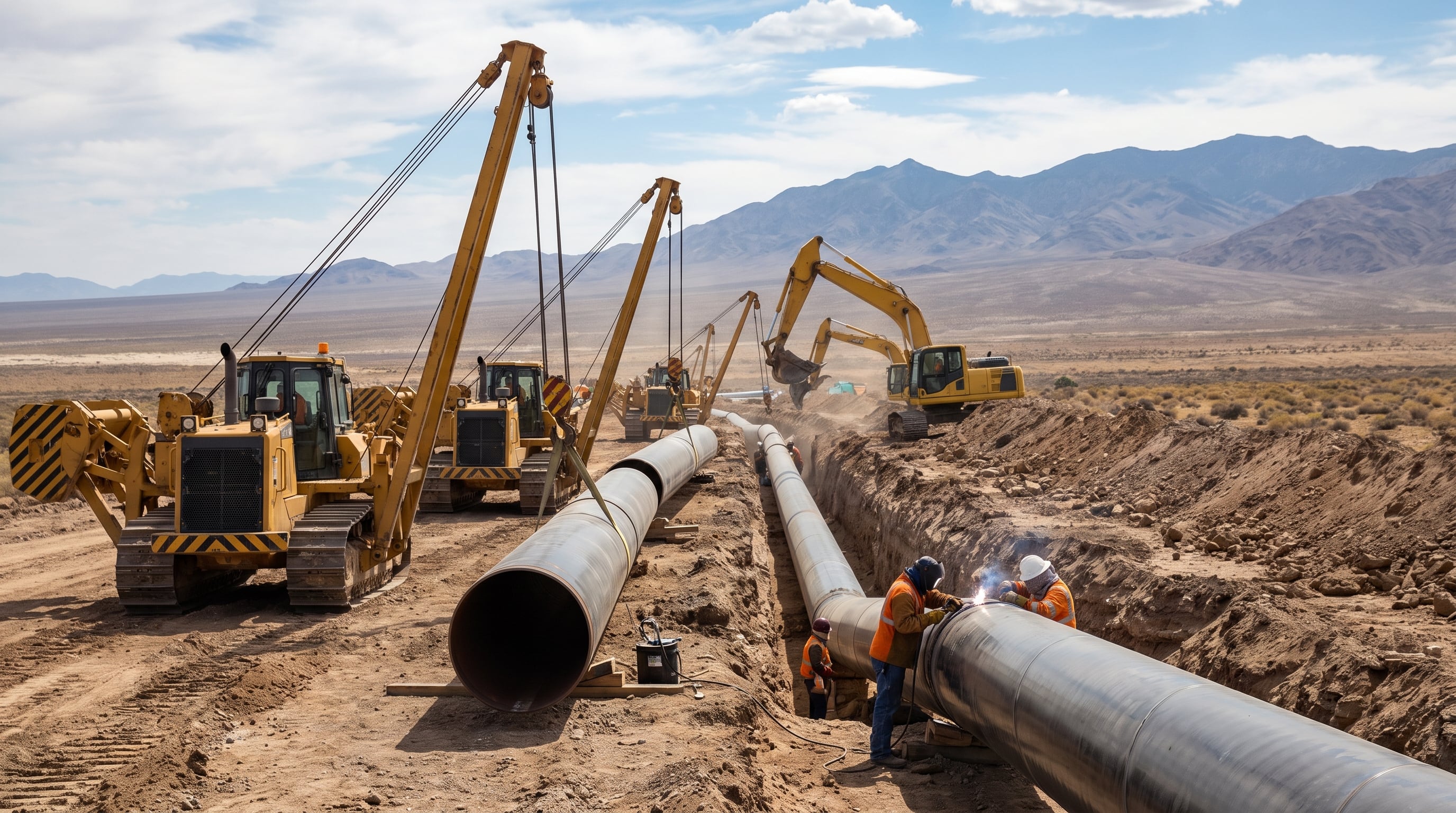 La construcción del gasoducto Atlántico Africano debería arrancar en 2028 y las primeras entregas están previstas para 2031.(VisualesIA Scribnews)