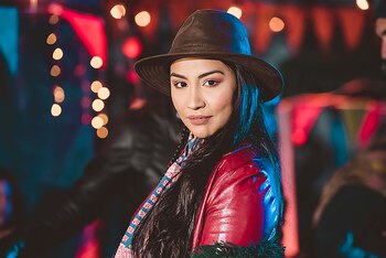 Flor Paz en "Folklore en