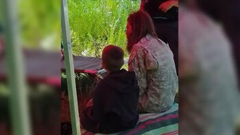 La primera foto luego del