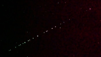 El tren de satélites de