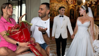 Sin cenas ni publicaciones: Así vivieron Alejandra Baigorria y Said Palao su primer aniversario separados