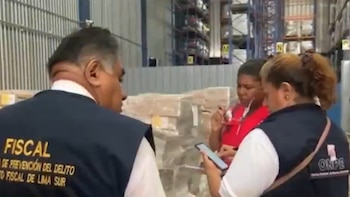 Fiscalización del JNE revela documentos electorales en desecho que debían estar en ODPE. (Foto: Captura video: ATV)