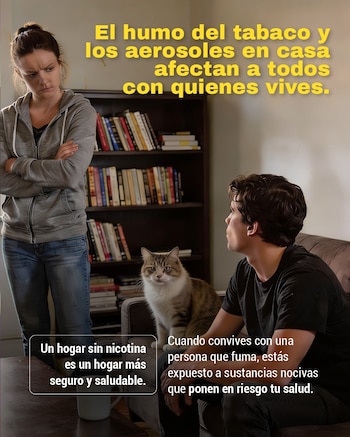 A pesar de una reducción en la proporción de hogares fumadores en Bogotá, uno de cada seis niños convivía aún en 2025 con al menos una persona fumadora en casa - crédito Secretaría de Salud