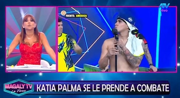 Magaly Medina lanza advertencia a Katia Palma antes del regreso de Combate: “Todavía la competencia ni se ha prendido”. Captura: Magaly TV La Firme.