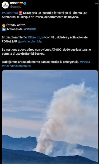 La entidad confirmó que el