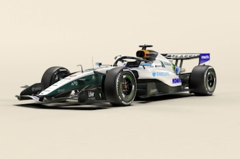 El coche que llevará Carlos Sainz en Madring. (X/Williams F1)