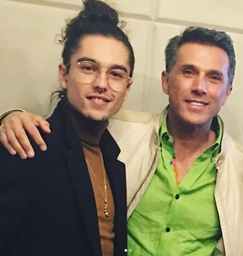 Sergio Mayer ha acompañado de cerca su primogénito en el reality show. (Foto: Instagram - Sergio Mayer)