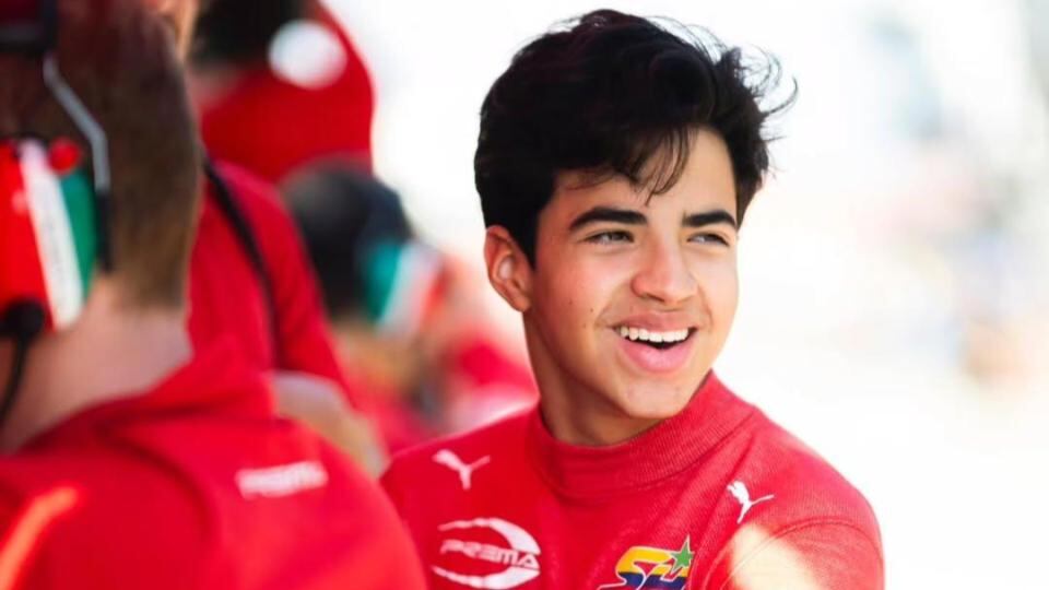 Salim Hanna, piloto barranquillero, fue el mejor novato en la Fórmula 4 italiana - crédito @salimhanna88/Instagram