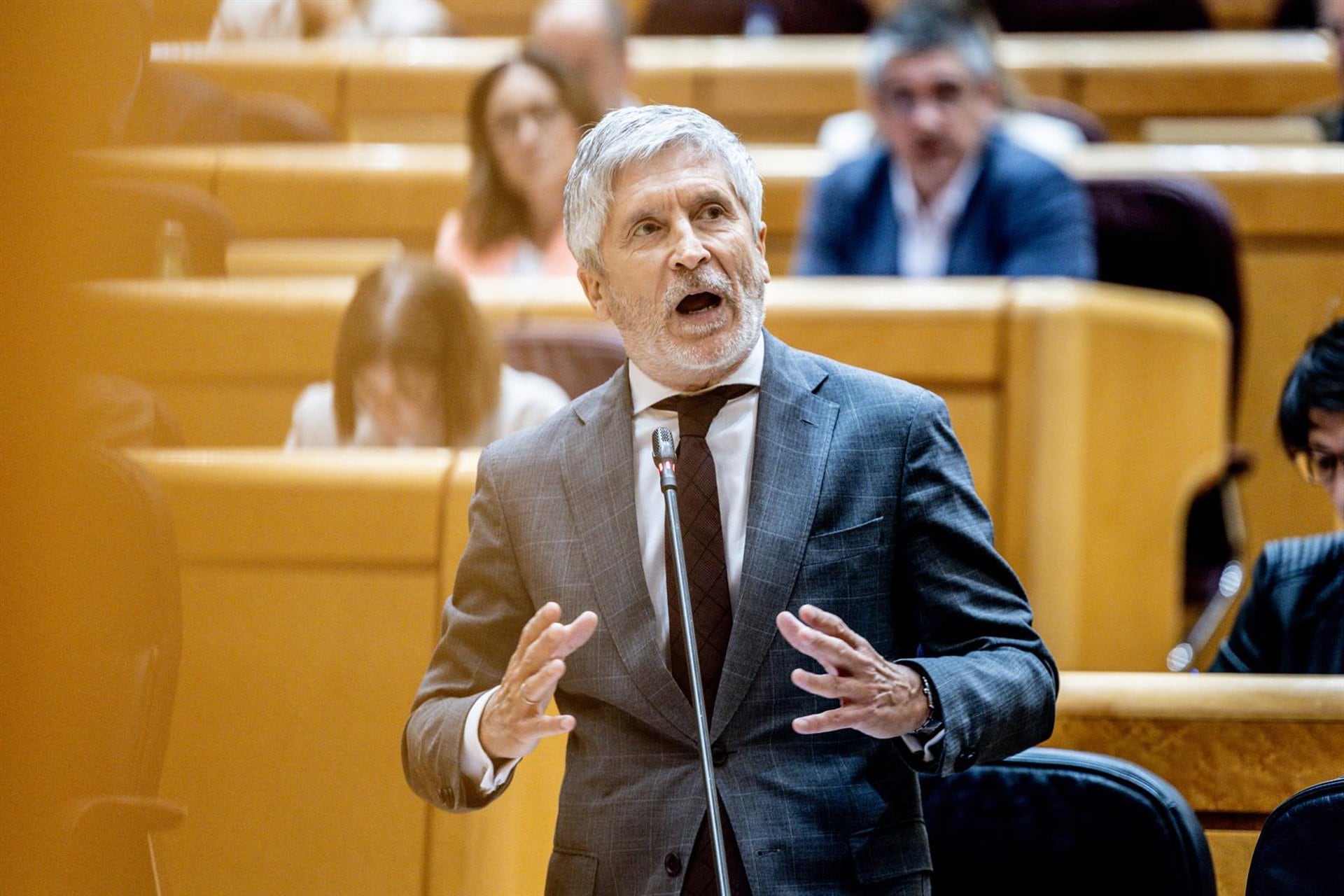 Marlaska contesta a Bildu que no hay restricciones de acceso al archivo de Interior y anuncia que será digitalizado