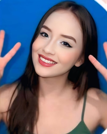 La joven salvadoreña, quien viajó