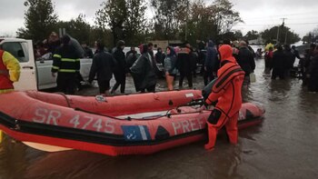 La cifra de evacuados ascendió
