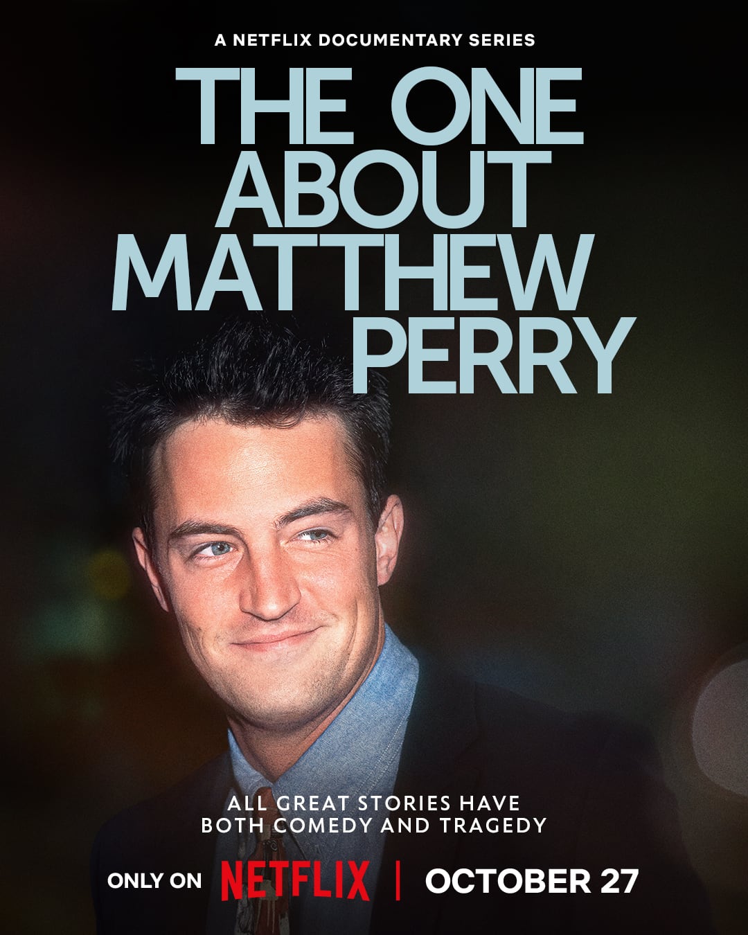 Matthew Perry será recordado en una nueva docuserie de tres episodios. (Netflix)