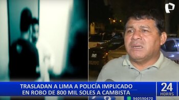 Cambista víctima de robo de