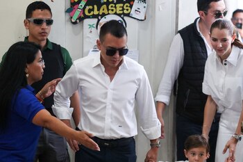 Noboa esperará los resultados de