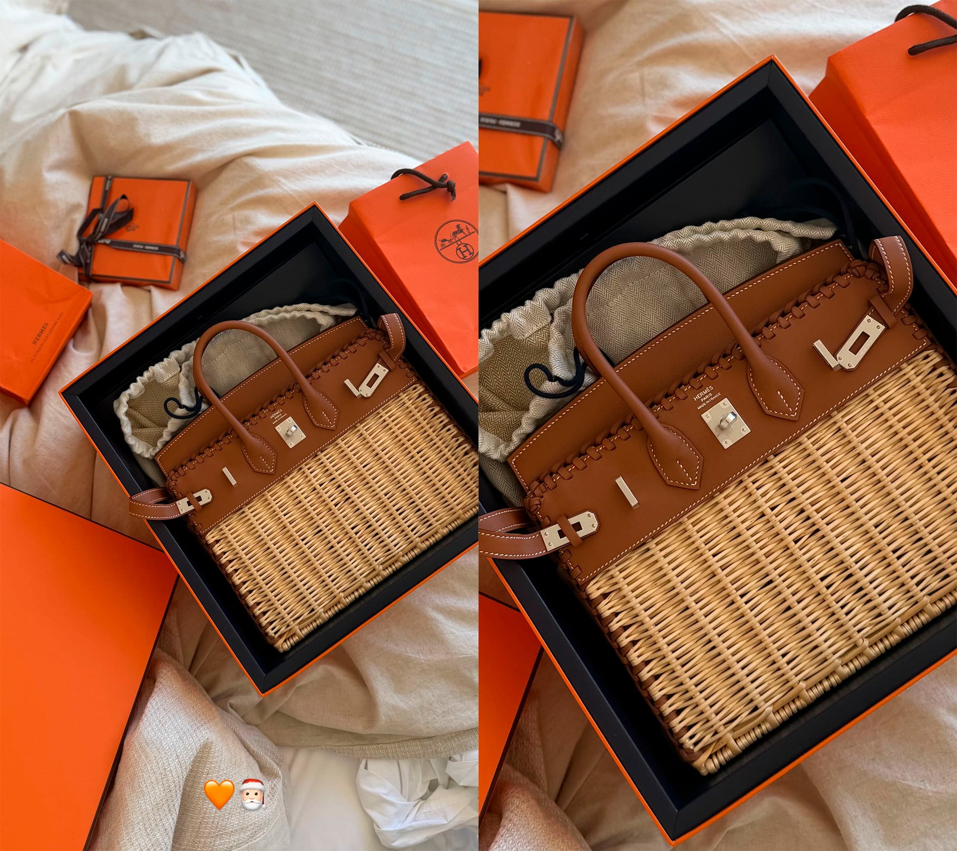 La nueva adquisición de Wanda para su colección de carteras (Instagram)