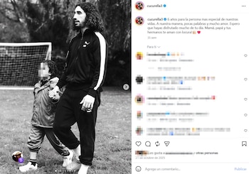 Marc Cucurella en una imagen de redes sociales. (Instagram @cucurella3)