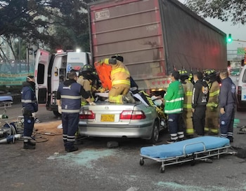 Accidente en Bogotá