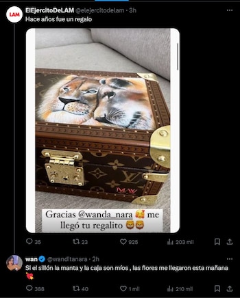 Wanda Nara defiendió la autenticidad