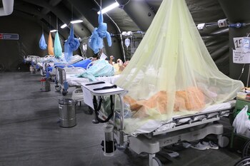 Pacientes hospitalizados por dengue.