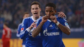 Jefferson Farfán celebrando un gol