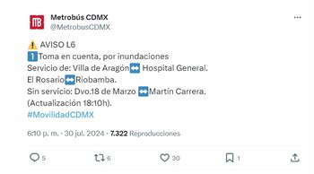 Afectaciones en el servicio del