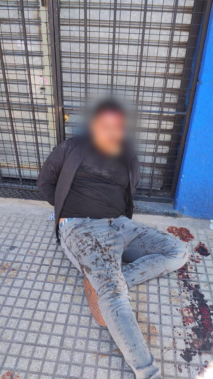 Calabaza apresado este lunes en Villa Celina