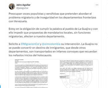 Jairo Aguilar en X