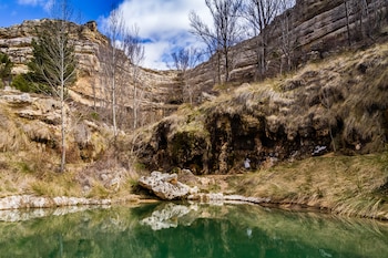 El Aguallueve, en Anento, Huesca