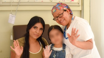 Menor de 8 años recibe