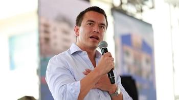 Noboa asegura que hay "indicios" que vinculan a Luisa González con el crimen organizado