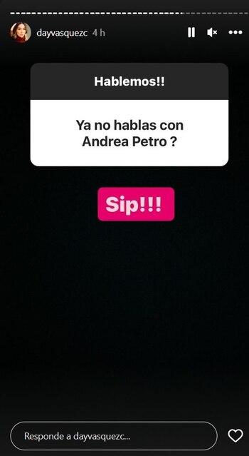 Day Vásquez señaló aún se