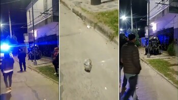 Tras los incidentes, el papá