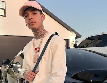 La camioneta de Natanael Cano